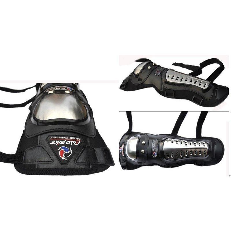 不鏽鋼護片 鈦合金護具 護膝護肘 四件式護具 越野 防摔衣( A星DAINES鬼爪 丹尼斯MONSTER fo-細節圖3