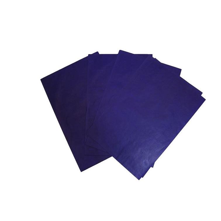 【現貨出清】A4單面藍色 A4複寫紙 一盒100張 覆寫紙 打字複寫紙 發票複寫紙-細節圖2