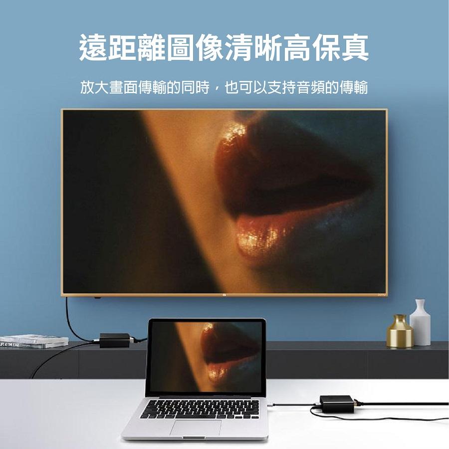 【現貨】HDMI延長器 網路延長器 60米 單網RJ45 1080P Cat5e/6 網路線 信號放大 影音同步 帶電源-細節圖4