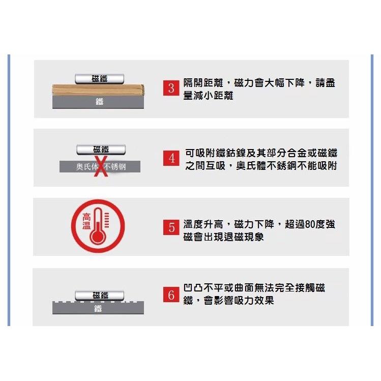 【釹鐵硼磁鐵】圓型 30*5MM 強力磁鐵 吸鐵石 強磁 30X5 稀土超強磁鐵-細節圖5