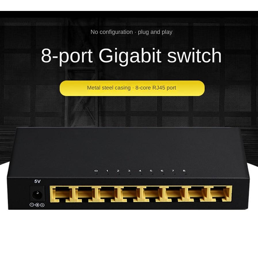 【全新現貨】10埠 Giga 1000M 鐵殼 乙太交換器 交換機 10port Vlan Switch 房東 宿舍必備-細節圖8
