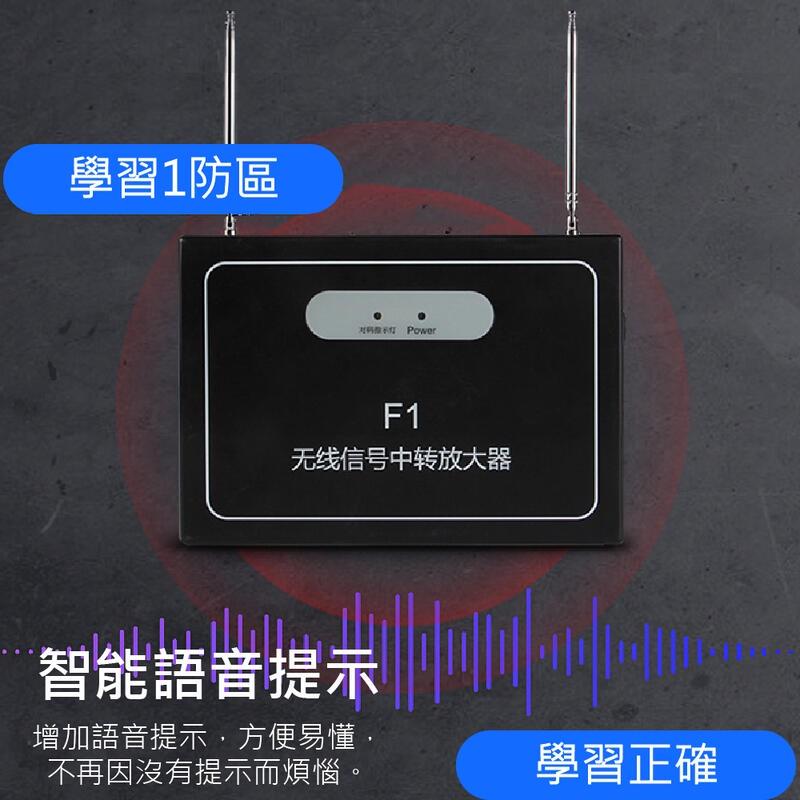 【DIY保全系統】家用紅外線報警主機 433 無線信號放大器 無線訊號中轉 大範圍傳輸 工廠 透天-細節圖8