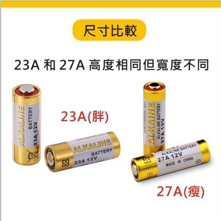 【現貨出清】原廠 ALKALINE 23A 12V 防盗遥控器電池 遙控器電池 散裝 鹼性電池 27A-細節圖6