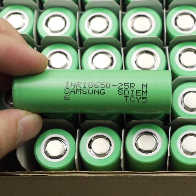 【送磁鐵+收納盒】原裝 三星 INR18650 25RM 2500mAh 20A 動力鋰電池 充電電池 電動車 電鑽-細節圖5