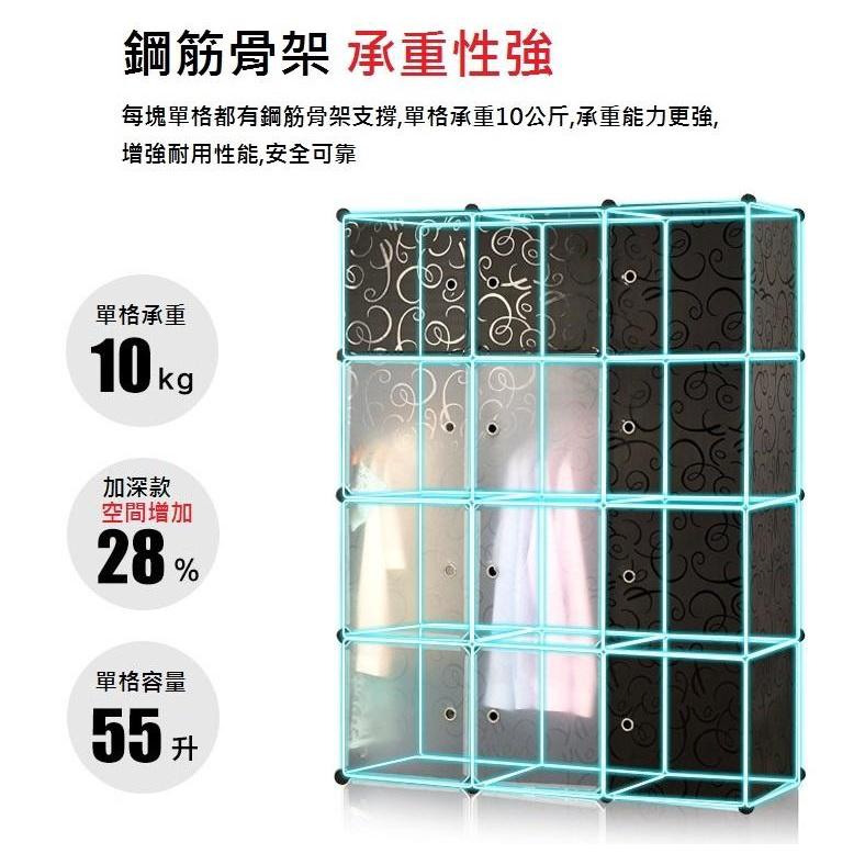 (超商取貨一筆單上限20片)【自由配】 魔片 門片 鞋櫃鞋架收納箱置物 創意收納組合 DIY百變組合收納-細節圖3