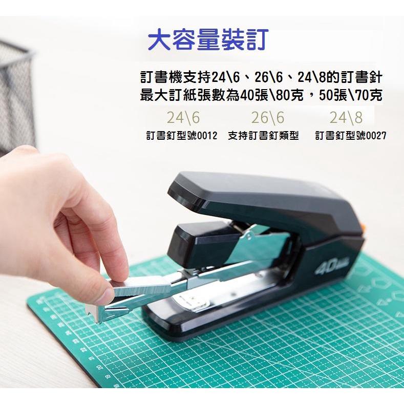 【裝訂50張】省力釘書機 雙排 省力訂書機 省力50% 平針 SDI MAX 美克司-細節圖5