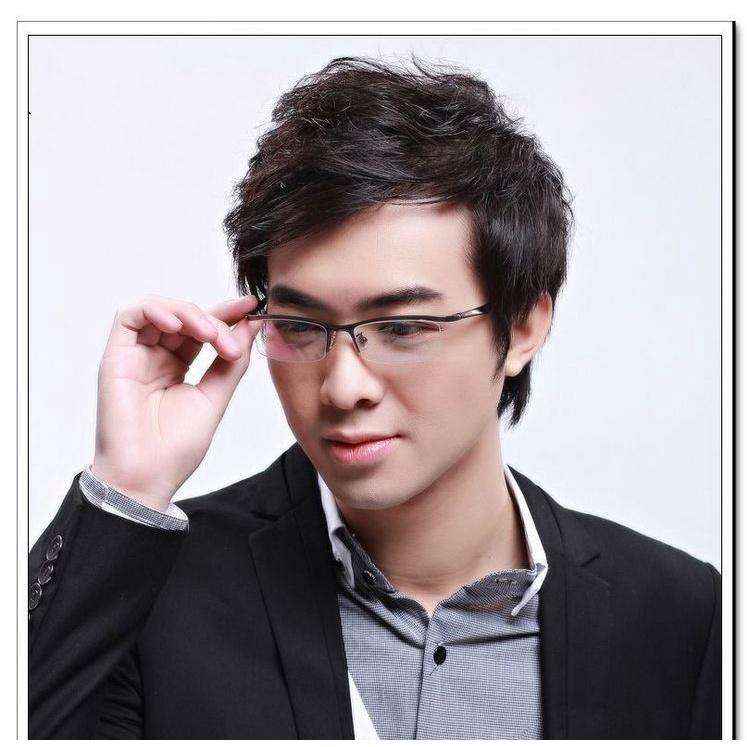 【純鈦】日本 NIKON 時尚半框近視眼鏡架 鈦鏡架 保證純鈦 超輕防過敏-細節圖9