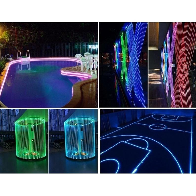 【進口光纖】3mm 側光 光纖 軟式 導光條 LED 燈眉 尾燈 裝飾燈 光源 儀表燈 光柱 冷光條 光纖棒 光纖整線-細節圖6