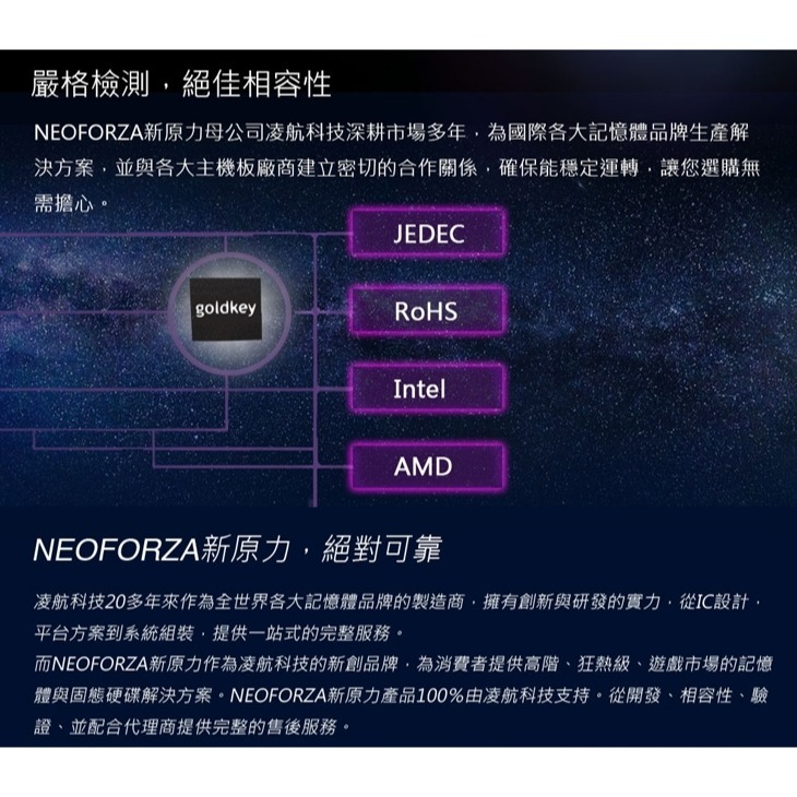 【全新現貨】Neo Forza 凌航 DDR4 3200 32GB 筆記型記憶體 32G 終身保固-細節圖5