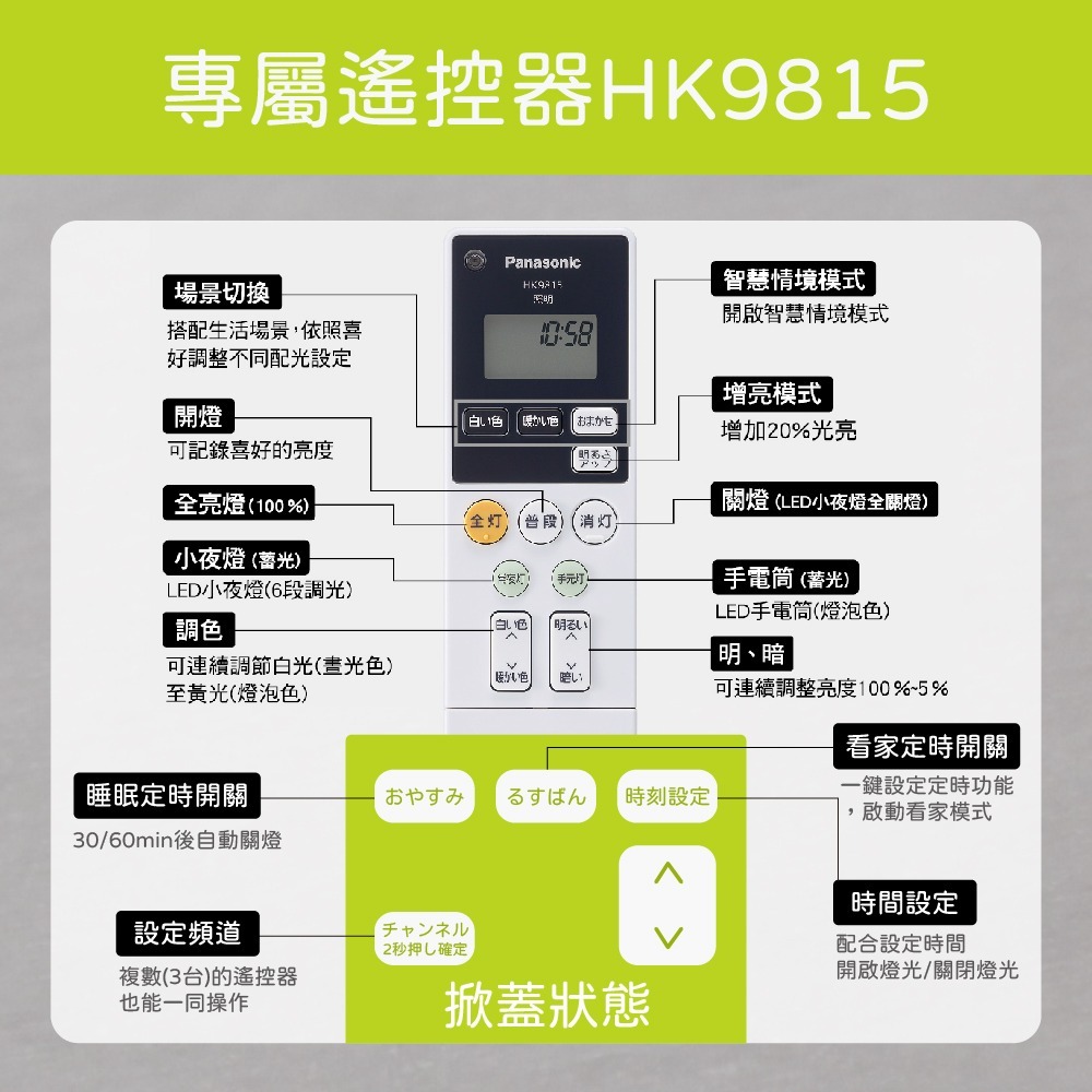 【純粹生活】Panasonic國際牌 LGC61213A09 42.5W 110V 增亮藍調 調光調色 LED吸頂燈-細節圖6