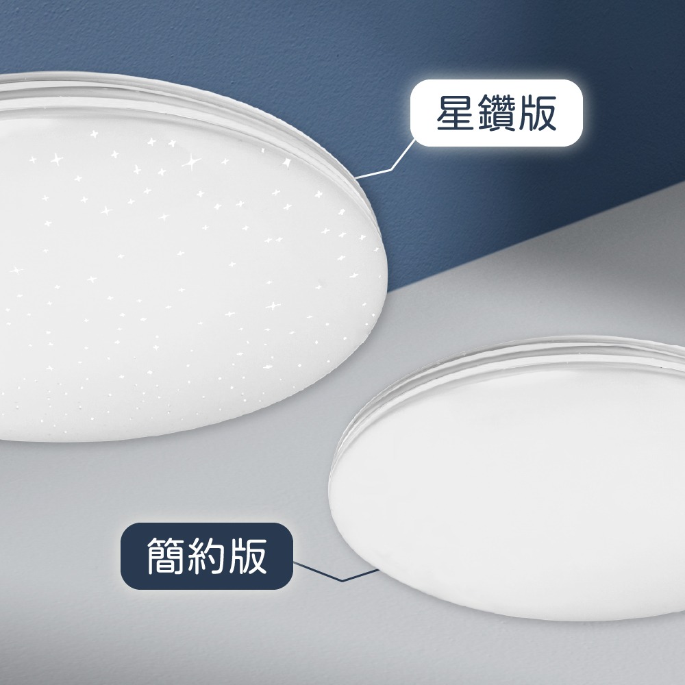 【純粹生活】Philips 飛利浦 LED Pyxis 靜欣 40W 全電壓 調光調色 星鑽 吸頂燈-細節圖4