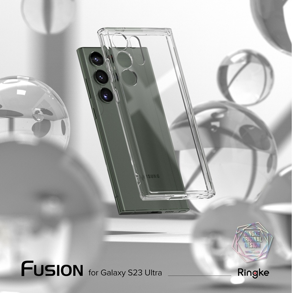 送手機繩 Ringke Fusion Galaxy S23 Ultra Plus 保護殼、手機殼、防撞、軍規-細節圖2