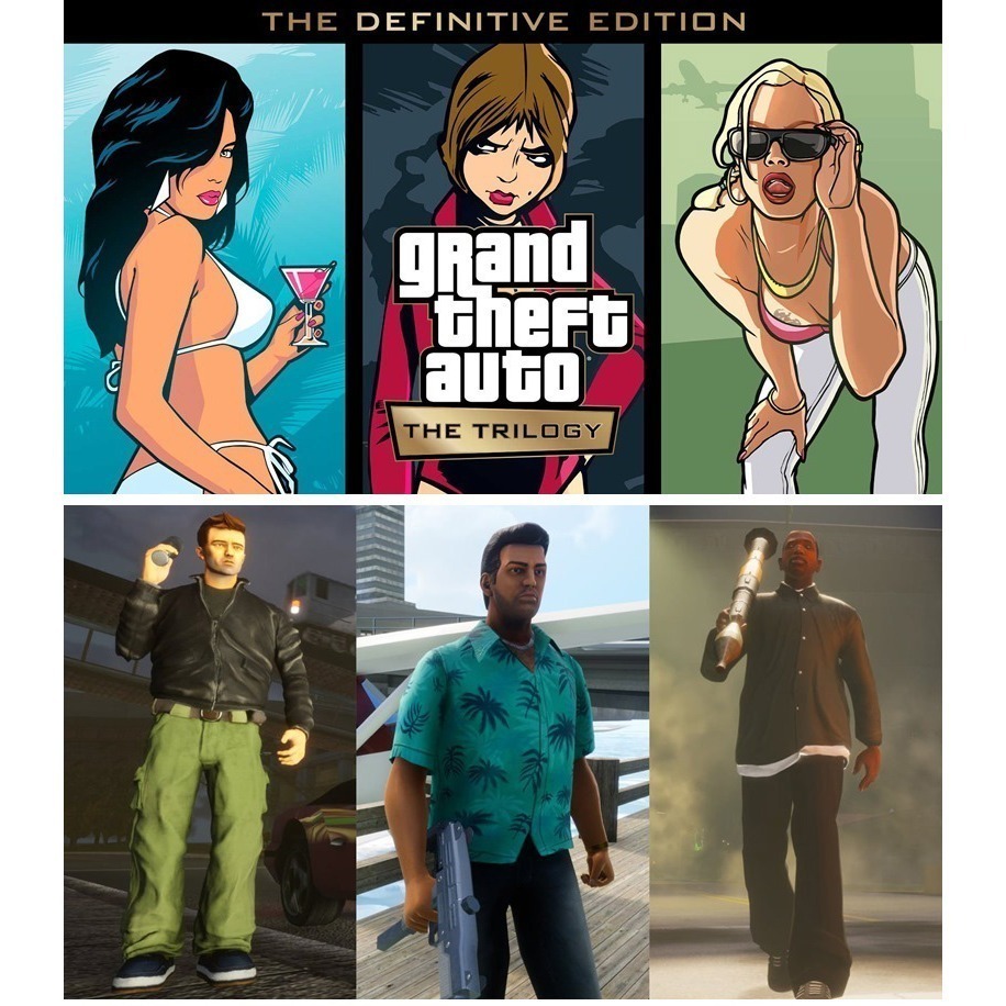 【現貨可刷卡附發票】任天堂NS Switch GTA 俠盜獵車手：三部曲 最終版-中文版 [夢遊館]-細節圖3