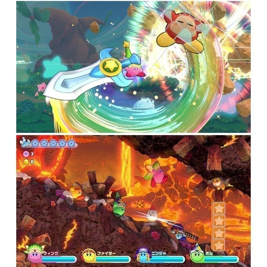 【現貨可刷卡】NS Switch 星之卡比 Wii 豪華版-中文版  [夢遊館]   卡比生日快樂 A4資料夾-細節圖5