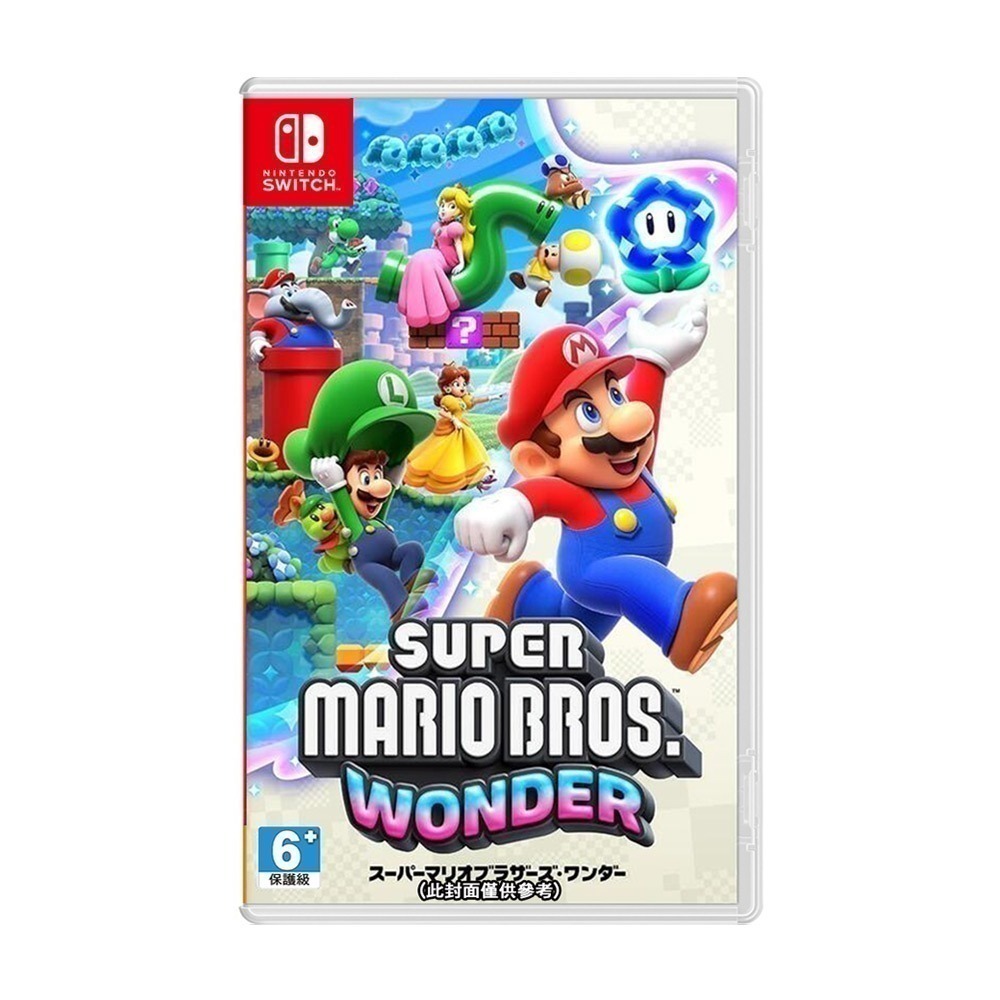 【現貨可刷卡】NS Switch 超級瑪利歐兄弟 驚奇 -中文版[夢遊館] 面紙套-細節圖2