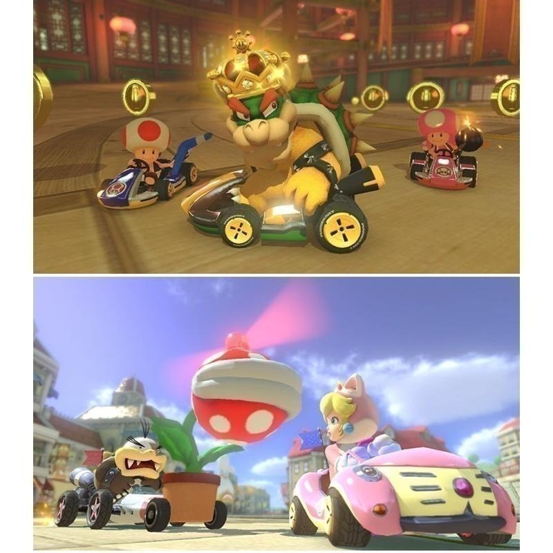 【全新現貨】任天堂 NS Switch 瑪利歐賽車8  豪華版–中文版 [夢遊館] 方向盤 多人同樂 派對-細節圖5