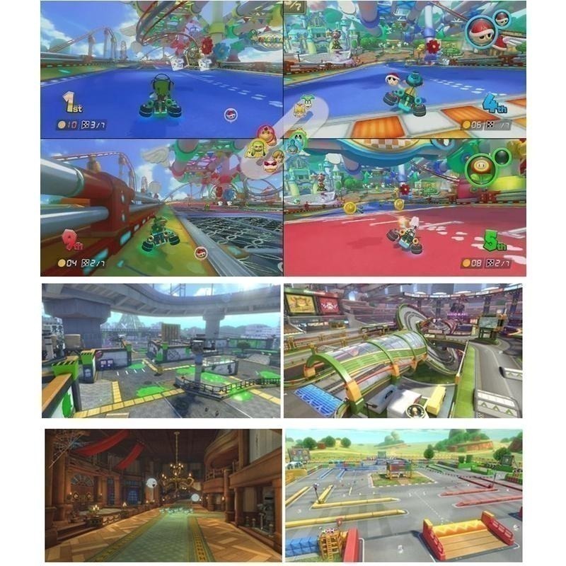 【全新現貨】任天堂 NS Switch 瑪利歐賽車8  豪華版–中文版 [夢遊館] 方向盤 多人同樂 派對-細節圖8