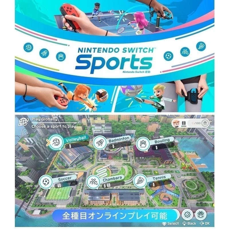 【現貨可刷卡】任天堂NS Switch 運動 Sports (內附腿部固定帶)-中日文版 [夢遊館]-細節圖5