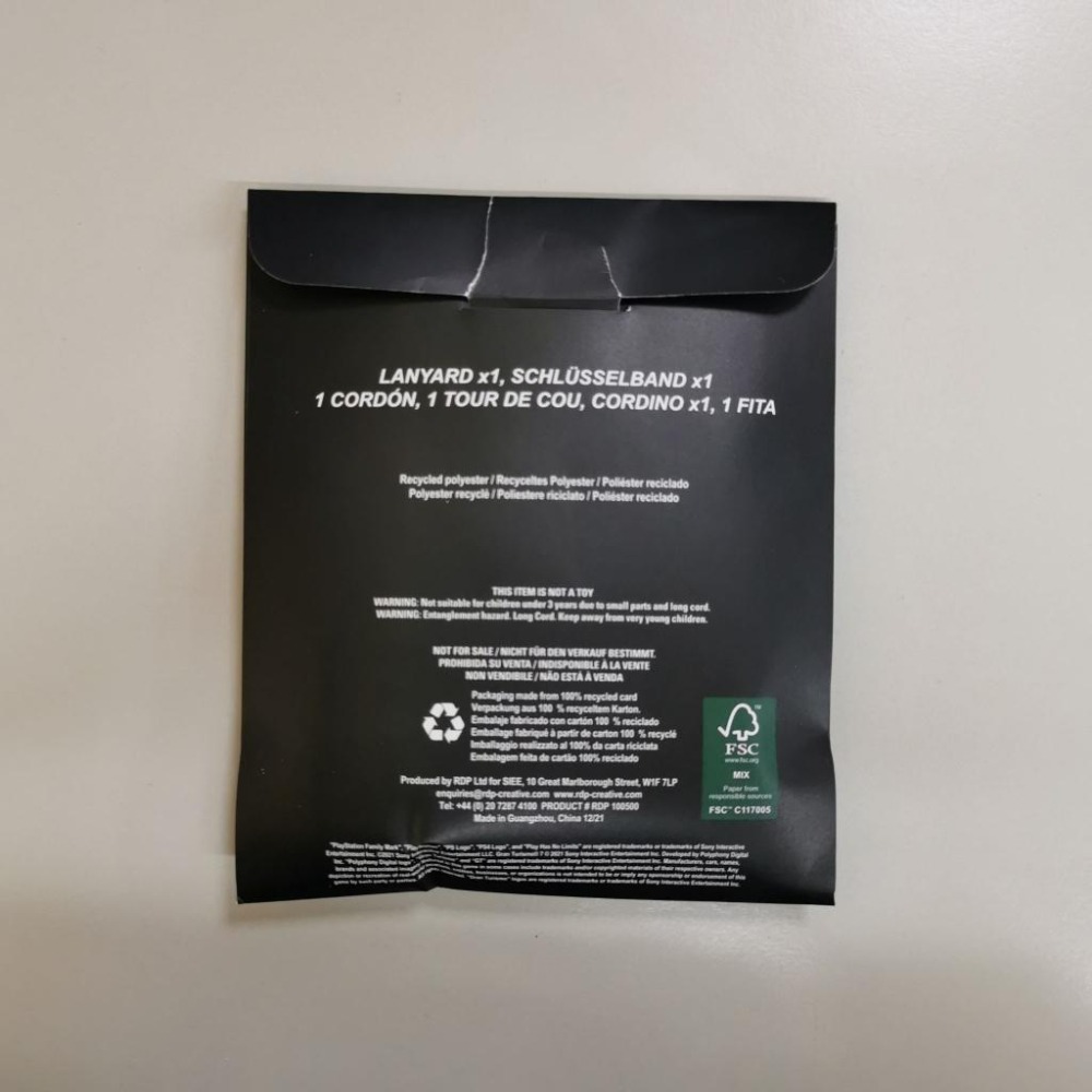 【全新現貨可刷卡】 原廠特典 跑車浪漫旅7 GT7 掛繩 證件繩 證件帶  可裝 門禁卡 PS4 PS5  [夢遊館]-細節圖3