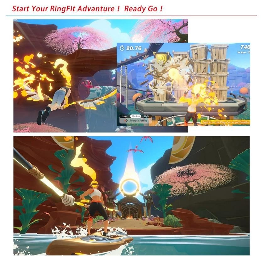 【現貨可刷卡】任天堂NS Switch 健身環大冒險 RingFit Advanture 同捆組 [夢遊館]瘦身 運動-細節圖5