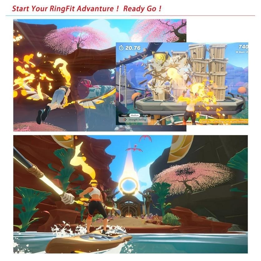 【現貨可刷卡】任天堂 NS Switch 健身環大冒險 RingFit Advanture 同捆組[夢遊館]運動-細節圖6