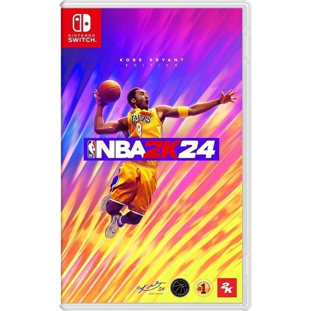 【現貨可刷卡】任天堂 NS Switch NBA 2K24 (Kobe Bryant) -中文版 [夢遊館] 贈下載卡-細節圖2