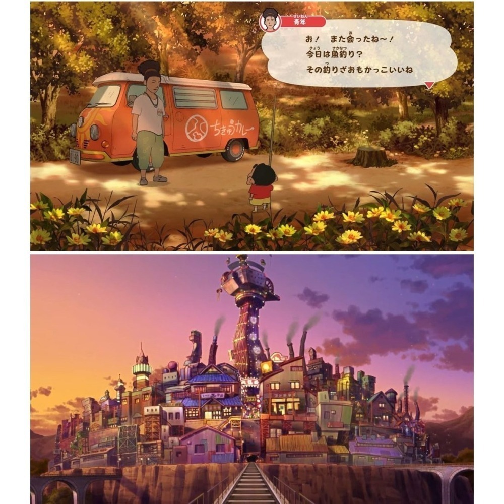 【現貨附發票可刷卡】NS Switch 蠟筆小新 煤炭鎮的小白 -中文版 特典任選 零錢袋 廣志 [夢遊館]-細節圖9