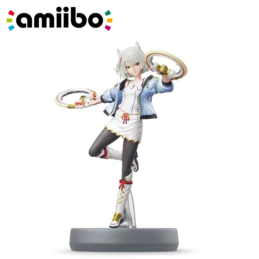 【現貨刷卡附發票】任天堂 amiibo 異度神劍 3 諾亞 & 彌央 SET組合 公仔-551402[夢遊館]-細節圖3