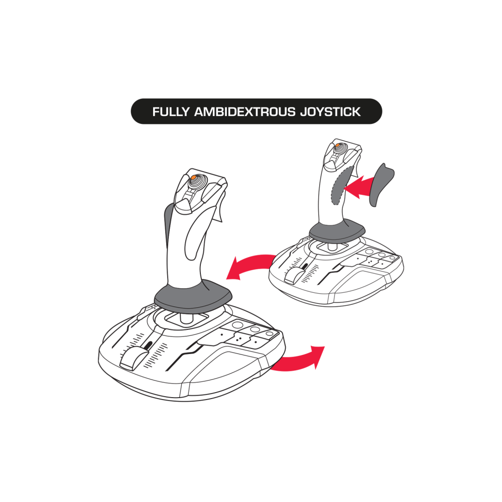 【原廠公司貨 附發票】THRUSTMASTER 圖馬思特 T16000M FCS 飛行搖桿 PC適用-細節圖5