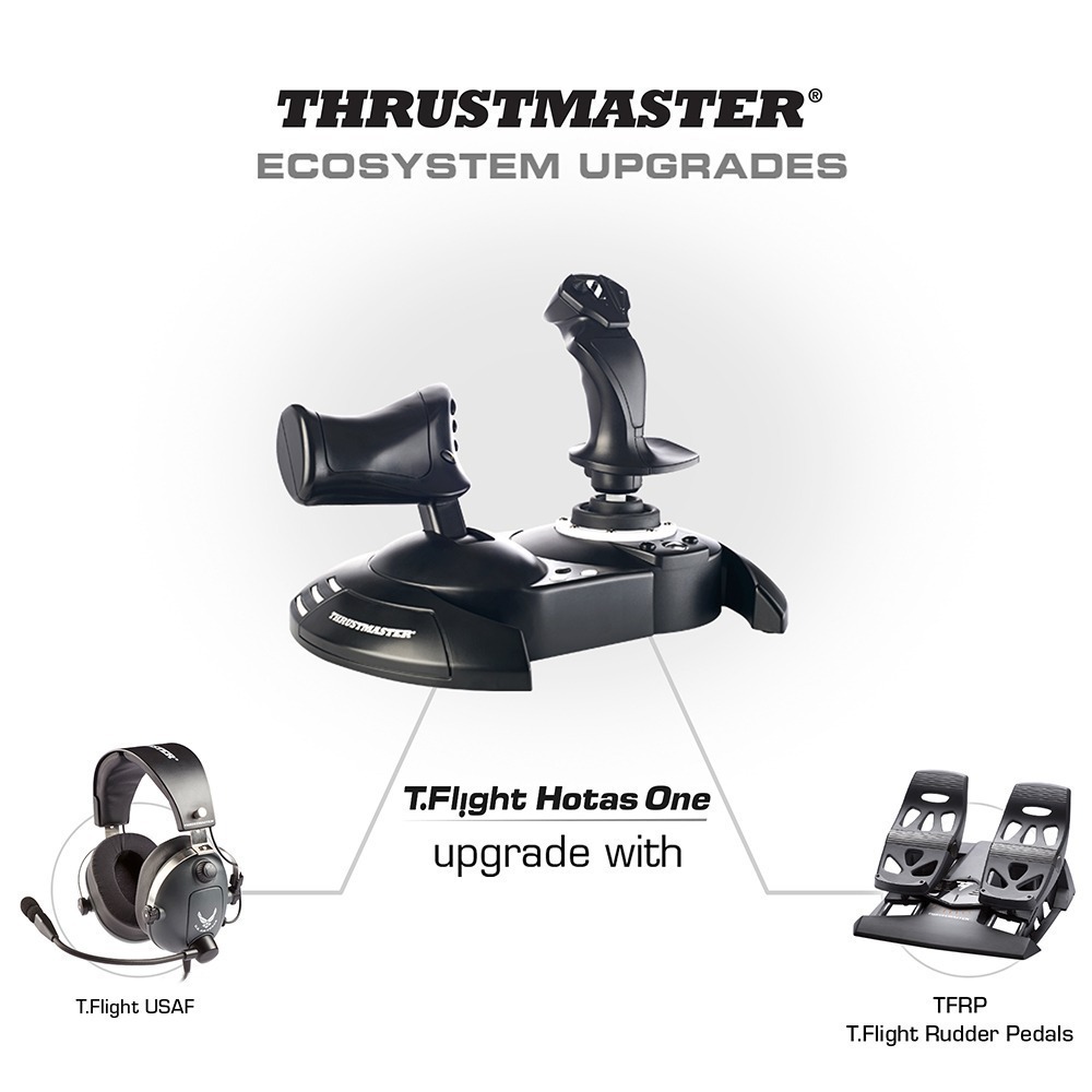 【原廠公司貨附發票】THRUSTMASTER 圖馬思特 T.Flight Hotas One 飛行搖桿 Xbox/PC-細節圖2