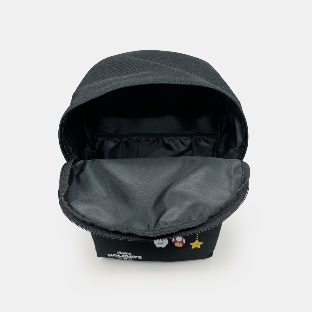 全新現貨 任天堂 Nintendo Switch 冬季特典 Happy Holidays 随身包 後背包 休閒側背包-細節圖7