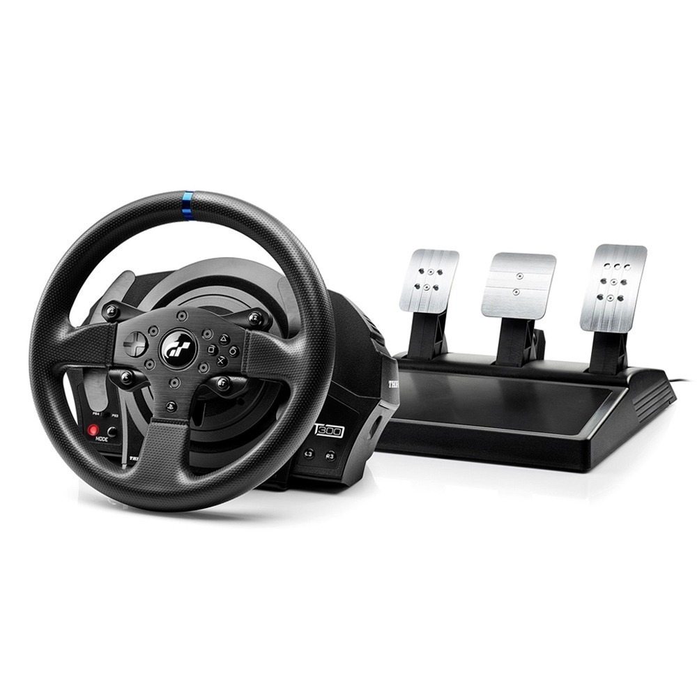 【原廠公司貨附發票】THRUSTMASTER 圖馬思特 T300 RS GT特仕版 力回饋方向盤金屬三踏板組-細節圖2