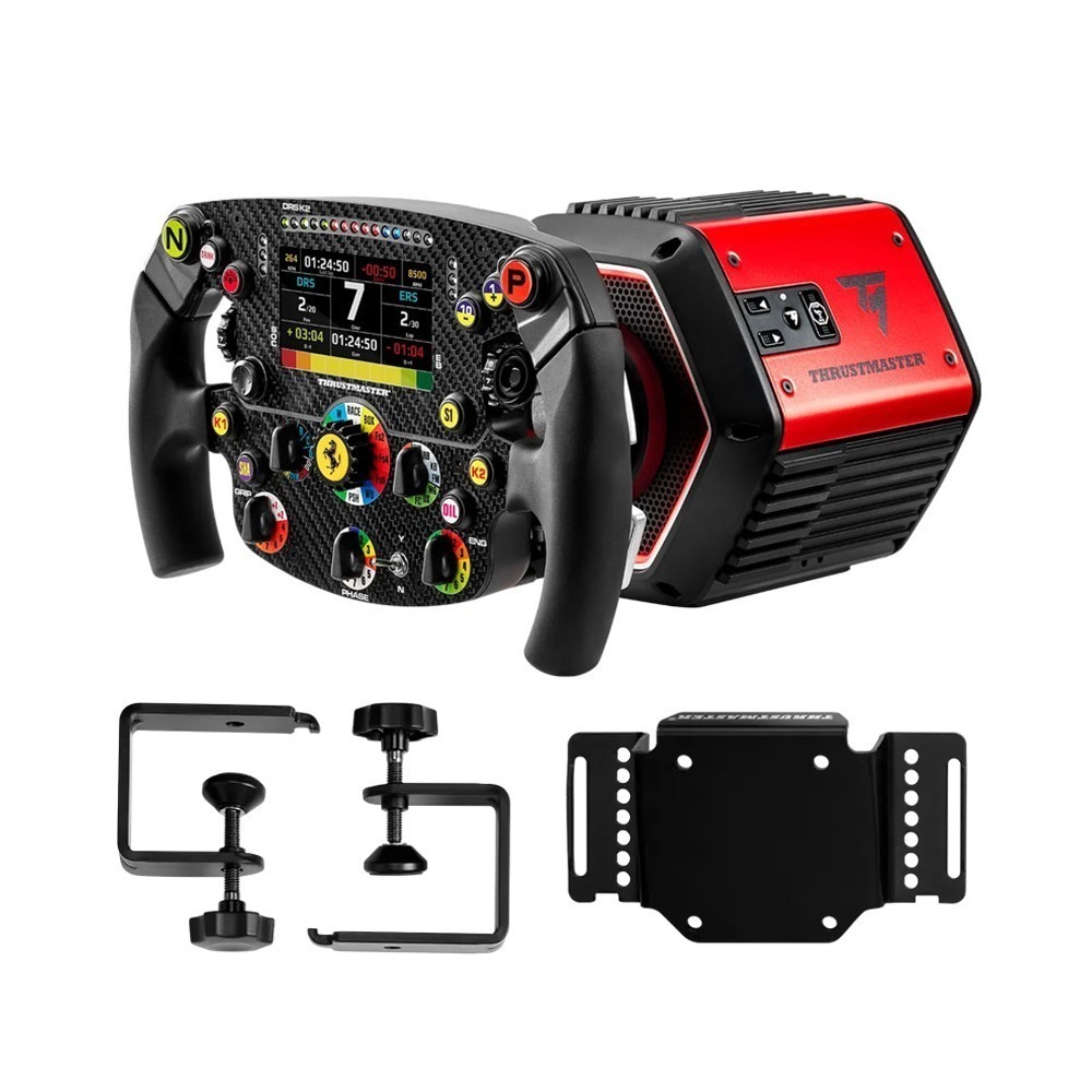 【公司貨發票】THRUSTMASTER T818 DD WHEEL法拉利直驅特仕版 Ferrari SF1000方向盤-細節圖2