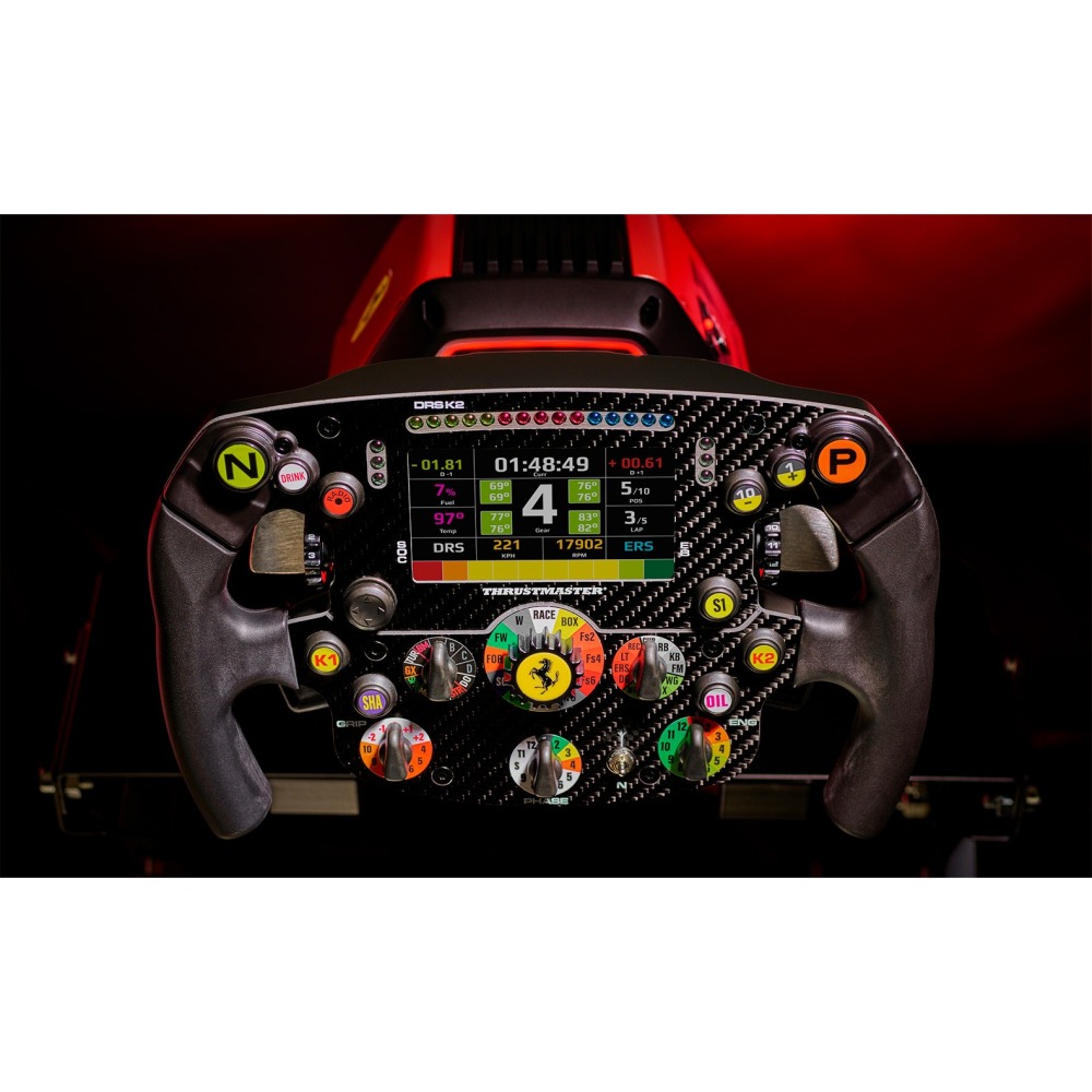 【公司貨發票】THRUSTMASTER T818 DD WHEEL法拉利直驅特仕版 Ferrari SF1000方向盤-細節圖5