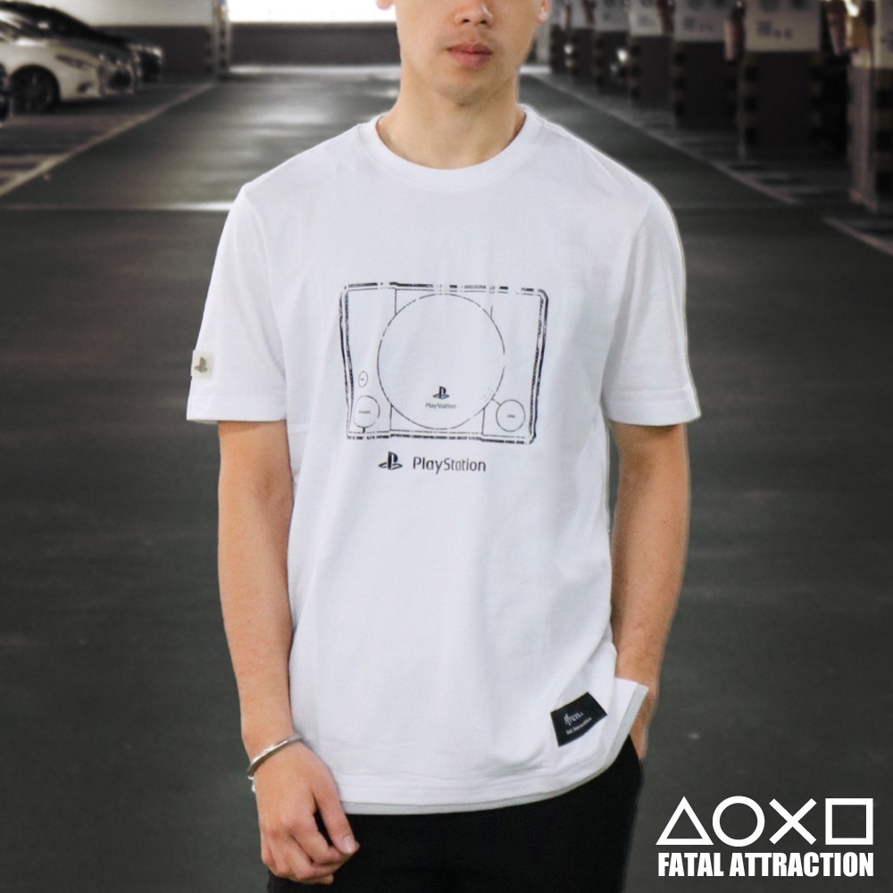 【全新現貨原廠特典】PlayStation 《初代主機》TEE(OLP-WLT-06) Sony PS5 T恤-細節圖2