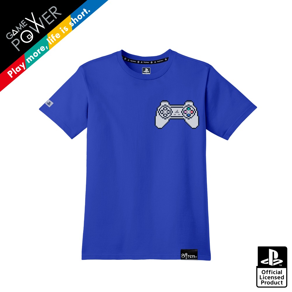 【全新現貨原廠特典】PlayStation Game Power系列《8位元》潮流純棉T恤 (OLP-WLT-03)-細節圖3