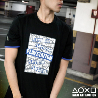 【全新現貨原廠特典】PlayStation《疊疊樂夜光TEE》潮流純棉T恤 黑 OLP PS5 Sony