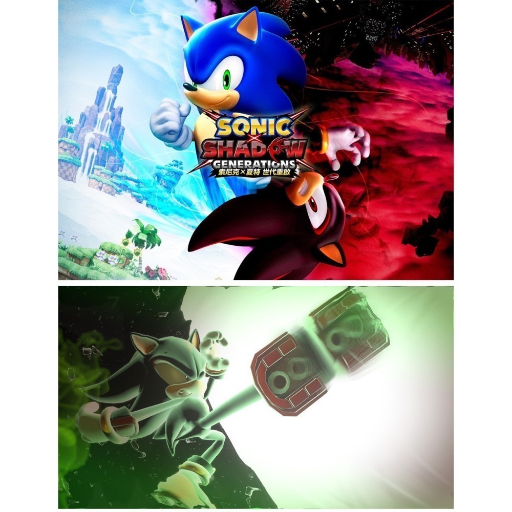 【現貨附發票台灣公司貨】任天堂 NS Switch 索尼克 × 夏特 世代重啟 -中文版 贈數位特典+貼紙+類比套-細節圖4