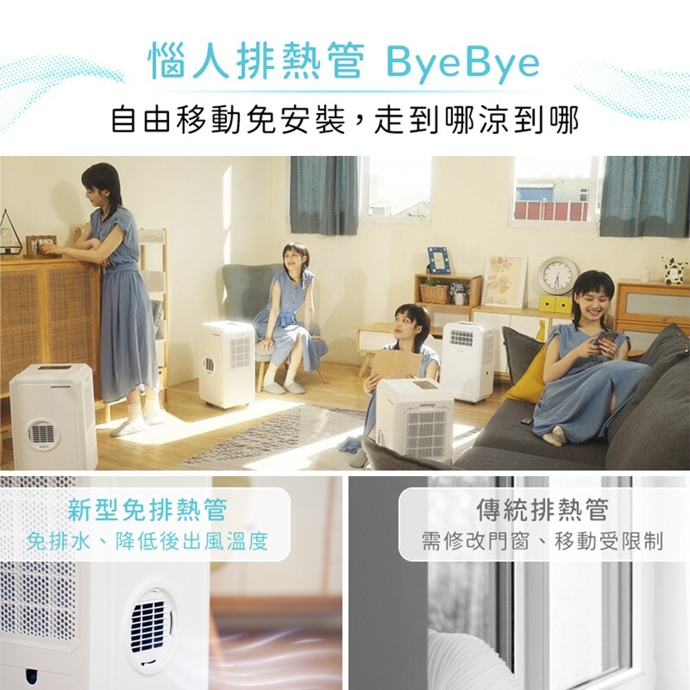 【現貨刷卡6期0利率附發票】DIKE 冰風機 多功能移動式瞬涼水冷氣HLE700WT 水冷冰涼扇 冰涼水冷扇 [夢遊館]-細節圖4