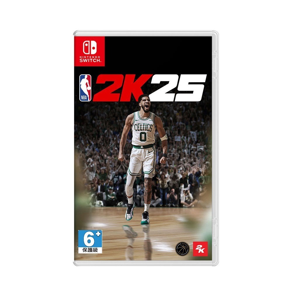 【台灣公司貨】任天堂 NS Switch NBA 2K25 (Jayson Tatum) -中文版●加碼贈類比套(款式隨-細節圖2