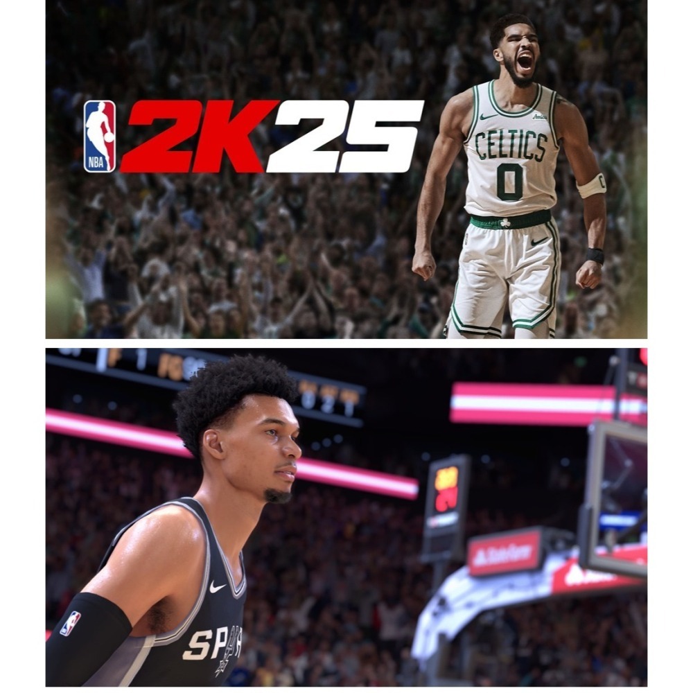 【台灣公司貨】任天堂 NS Switch NBA 2K25 (Jayson Tatum) -中文版●加碼贈類比套(款式隨-細節圖3