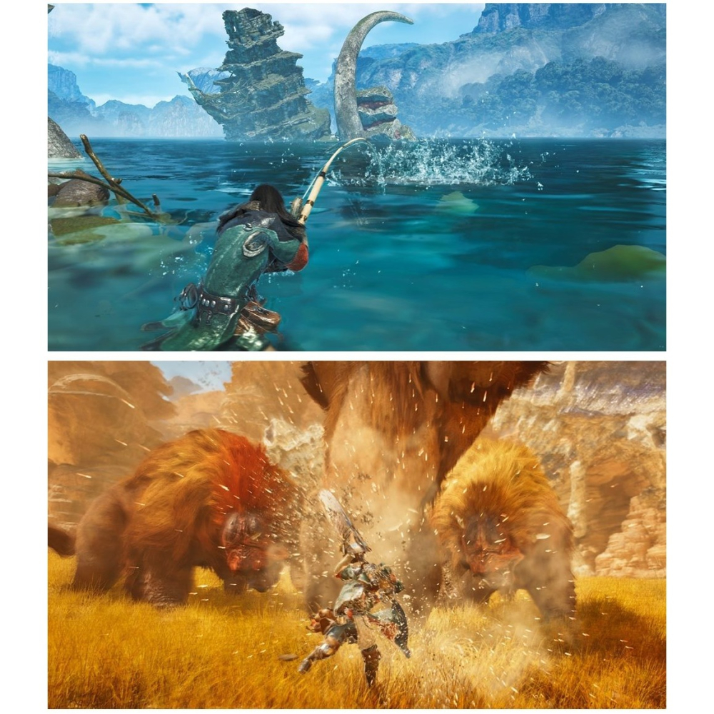 【2/28發售】PC STEAM 魔物獵人 荒野 Monster Hunter Wilds 鐵盒中文限定+鐳雕石板杯墊-細節圖7