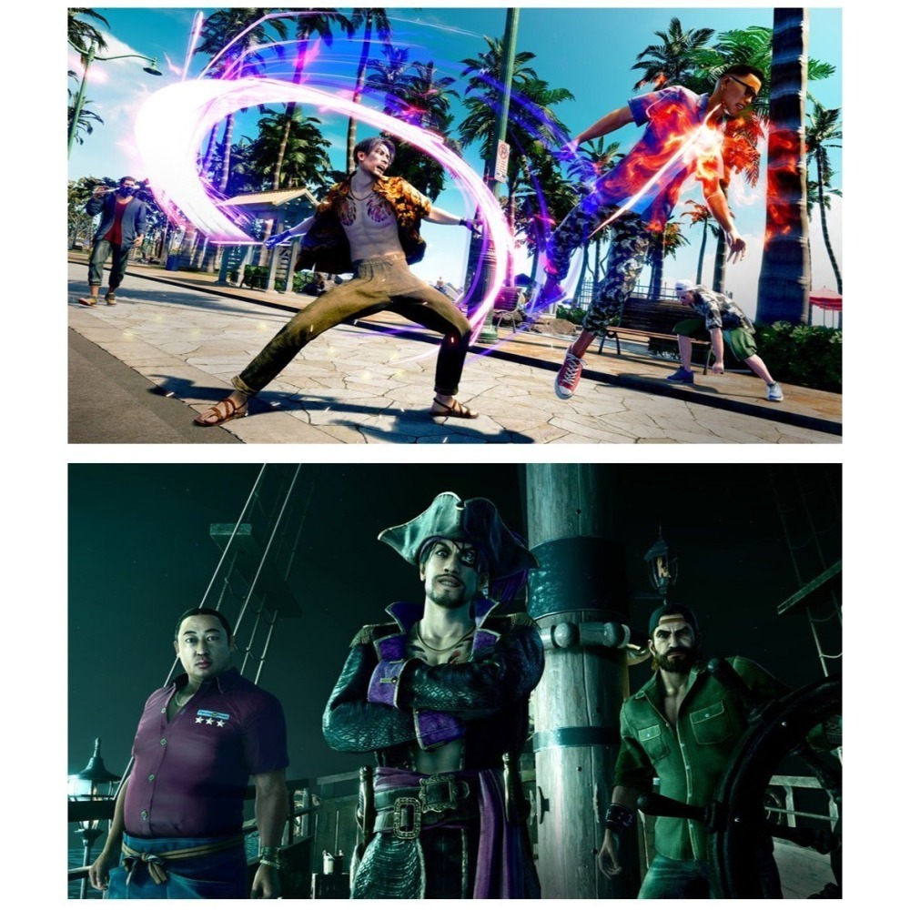 【現貨附發票】PS5 人中之龍 8 外傳 夏威夷海盜 -中文版 真島吾朗 胸針-細節圖5