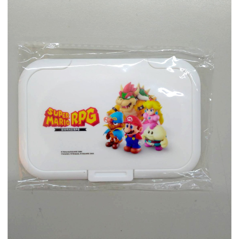 【全新現貨 原廠特典】NS Switch 超級瑪利歐 RPG SUPER MARIO RPG 特典 濕紙巾蓋-細節圖2