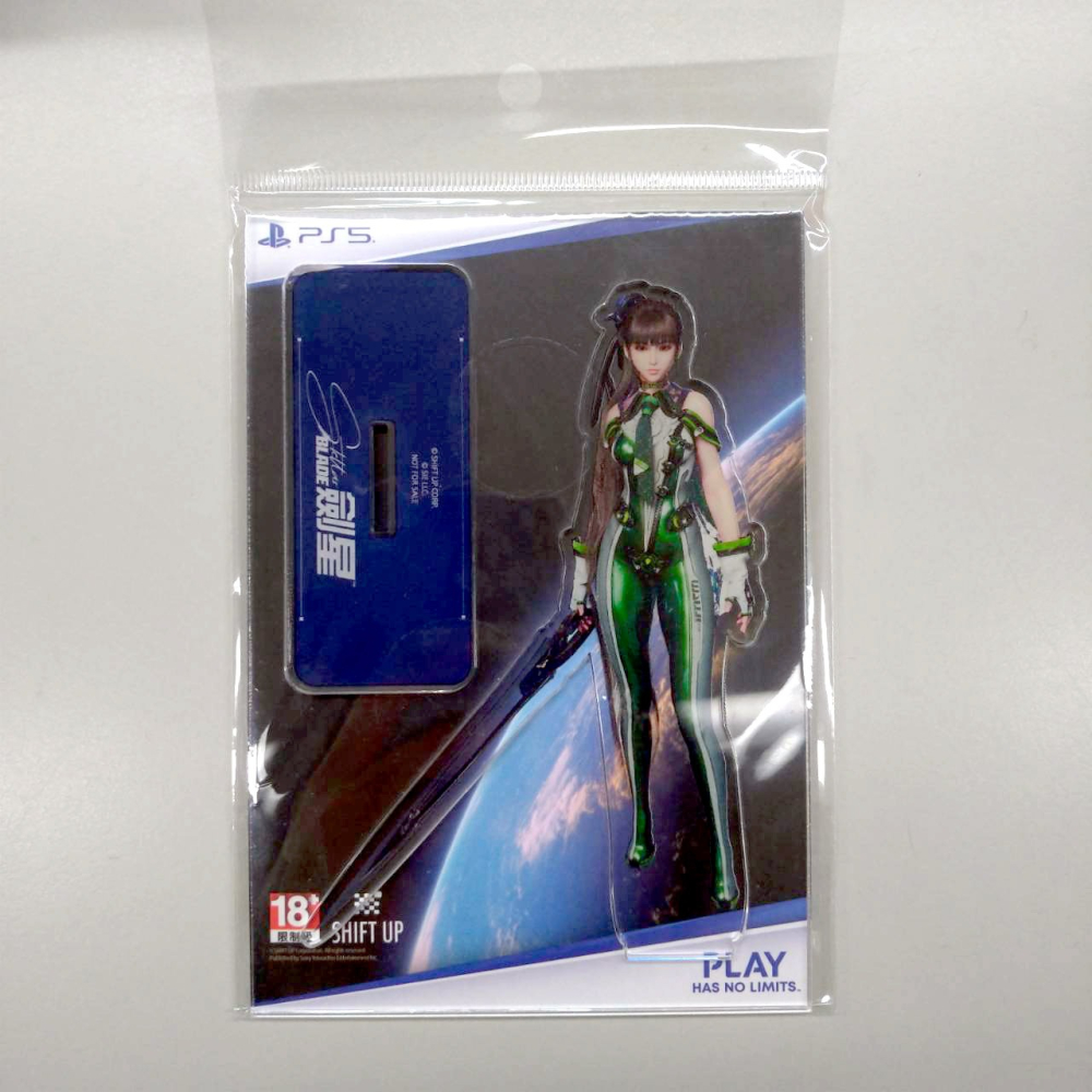 【全新現貨 原廠特典】PS 劍星 Stellar Blade 夏娃計畫 星刃 限量 伊芙 Eve 角色壓克力牌-細節圖3