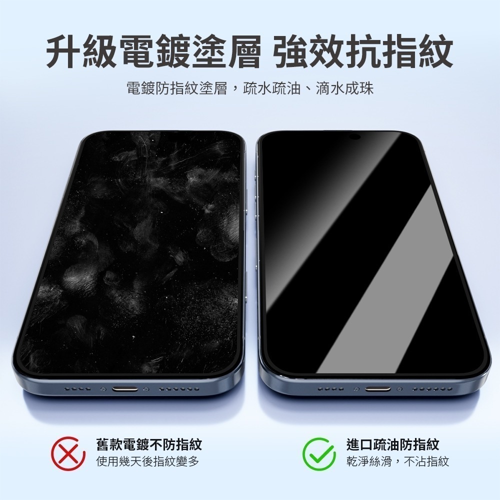 【全新現貨附發票】Philips 飛利浦 iPhone 16系列 鋼化玻璃保護貼(防窺視) DLK5513-細節圖7