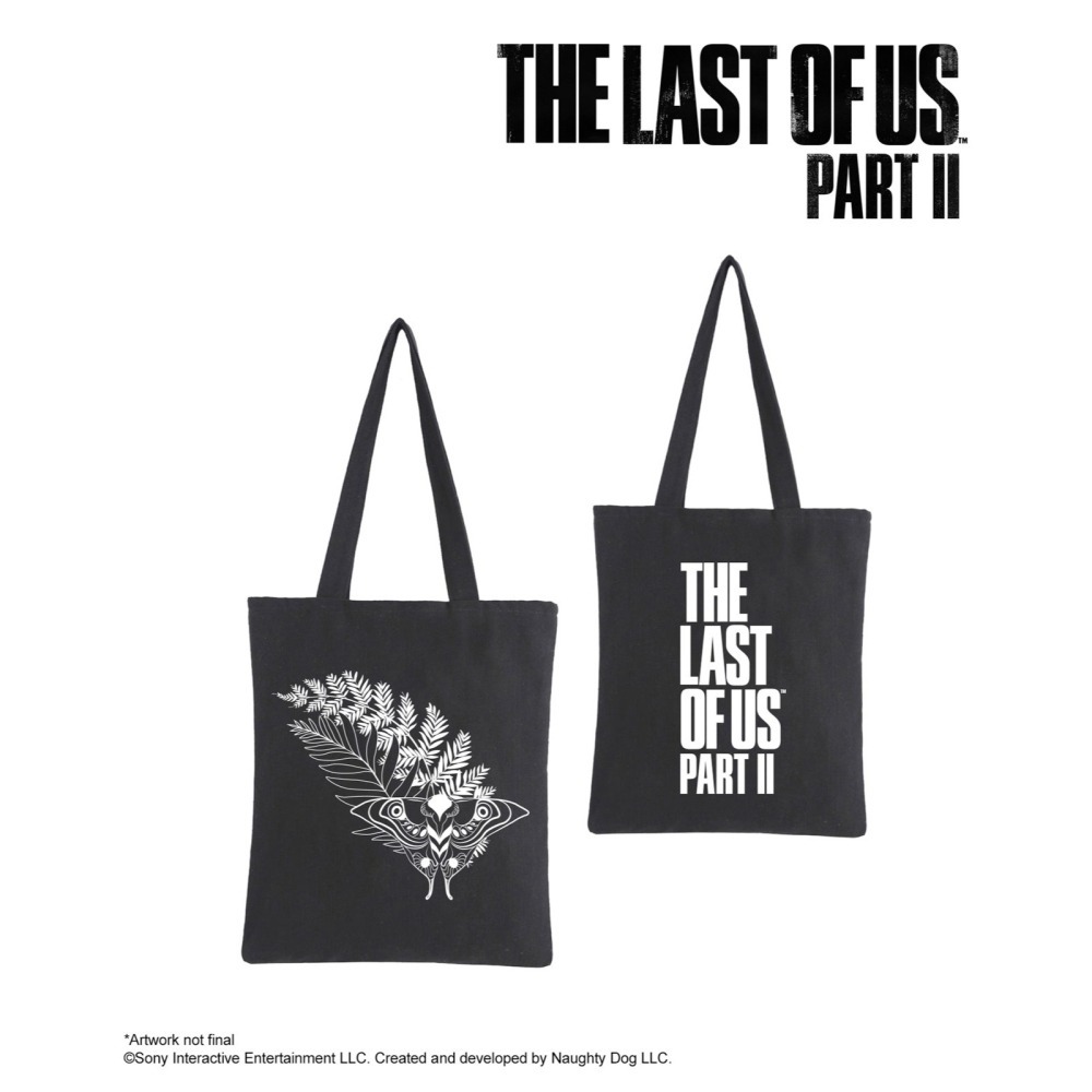 【全新現貨 原廠特典】最後生還者 THE LAST OF US PART Il 全新特製托特包 艾莉紋身圖案-細節圖2