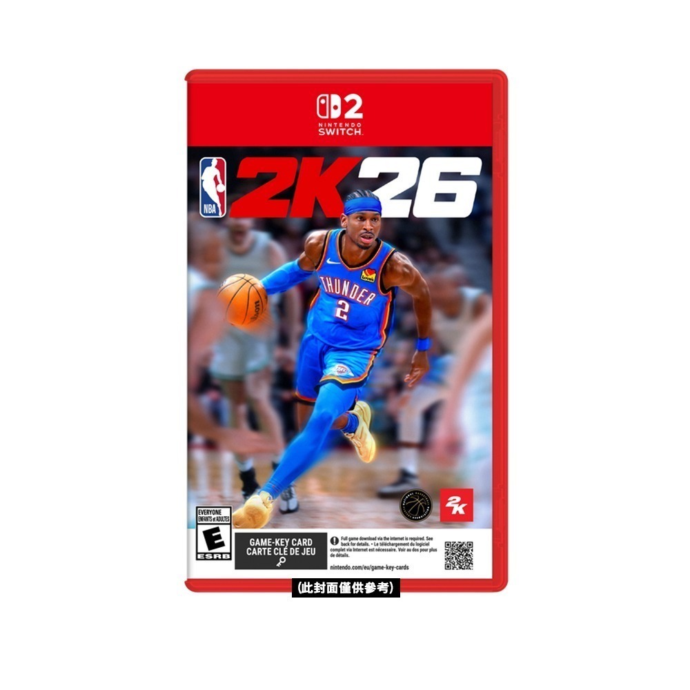 【全新台灣公司現貨】任天堂 NS2 Switch2 NBA 2K26 -中文版 (鑰匙卡) ●加碼送隨機遊戲特典-細節圖7