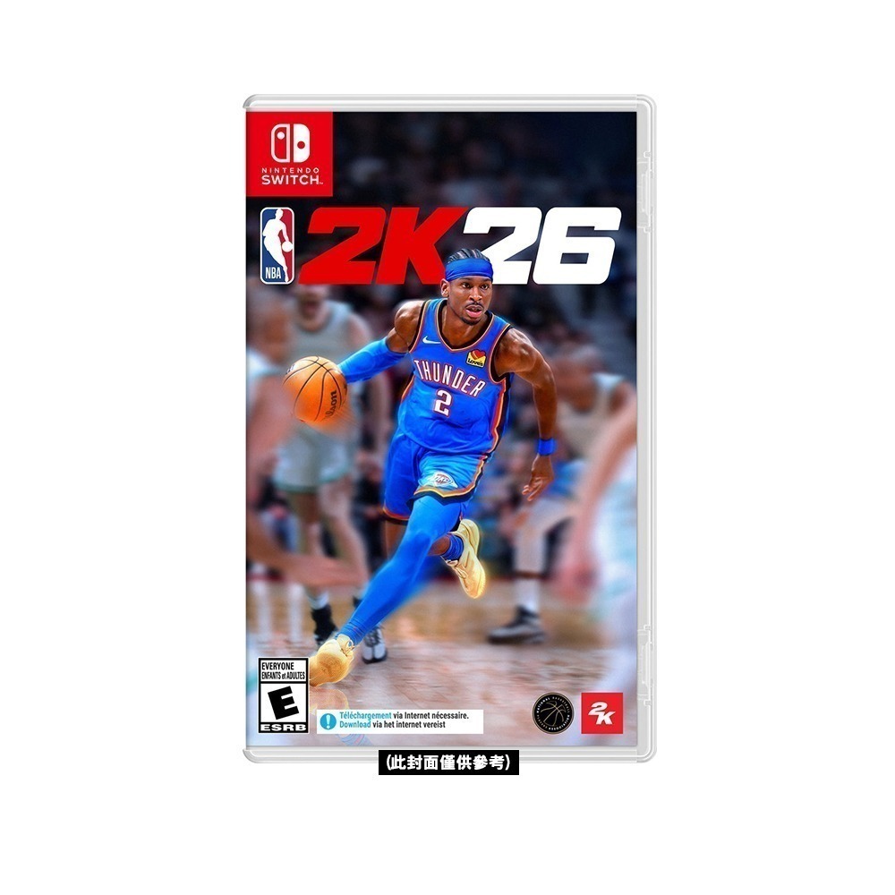 【全新台灣公司現貨】任天堂 NS Switch NBA 2K26 -中文版  ●加碼送隨機遊戲特典-細節圖3