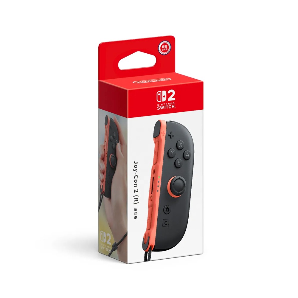 【台灣公司現貨附發票1年保】任天堂 NS2 Switch2 Joy-Con2 (R)單右手控制器 淺紅色-細節圖2